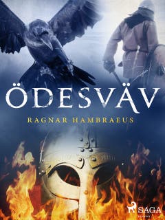 Ödesväv – omslag till ljudboken av Ragnar Hambraeus
