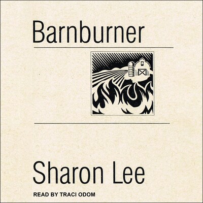 Barnburner – omslag til lydbogen af Sharon Lee