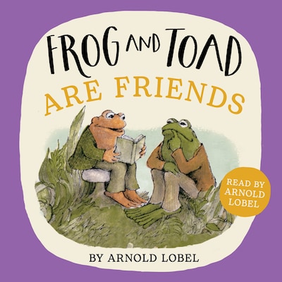 Frog and Toad are Friends – omslag til lydbogen af Arnold Lobel