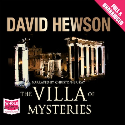 The Villa of Mysteries – omslag til lydbogen af David Hewson