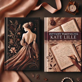 Intymny pamiętniczek Kate Lille – okładka audiobooka, autor Kate Lille