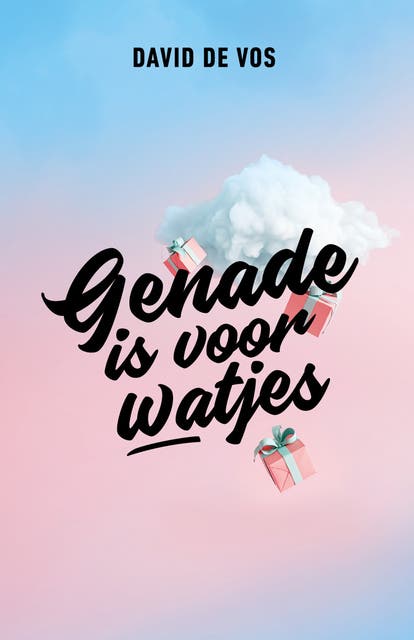 Genade is voor watjes – omslag van het luisterboek van David de Vos