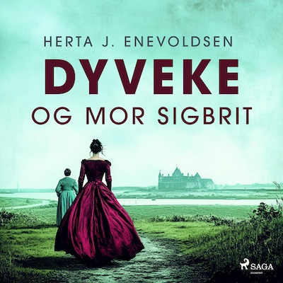 Dyveke og mor Sigbrit – omslag til lydbogen af Herta J. Enevoldsen