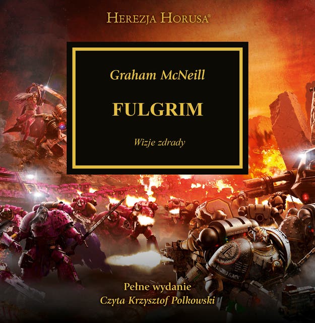 Fulgrim – okładka audiobooka, autor Graham Mcneill
