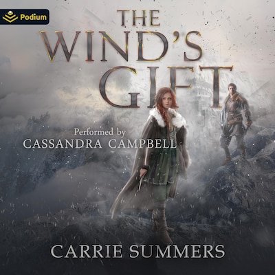 The Wind's Gift – omslag til lydbogen af Carrie Summers