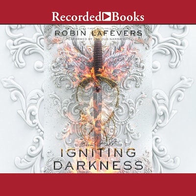 Igniting Darkness – omslag til lydbogen af Robin LaFevers