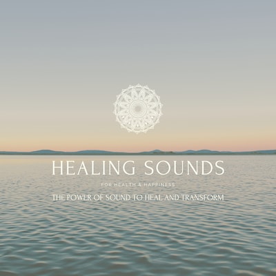Healing Sounds for Health & Happiness: The Power Of Sound to Heal and Transform – omslag til lydbogen af Joshua Armentrout