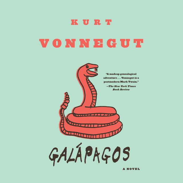 Galapagos: A Novel – omslag til lydbogen af Kurt Vonnegut
