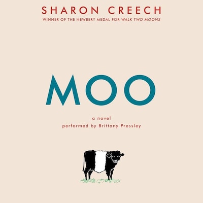 Moo – omslag til lydbogen af Sharon Creech