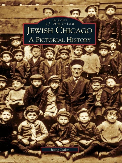 Jewish Chicago: A Pictorial History – omslag til lydbogen af Irving Cutler