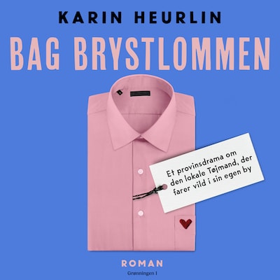 Bag brystlommen – omslag til lydbogen af Karin Heurlin