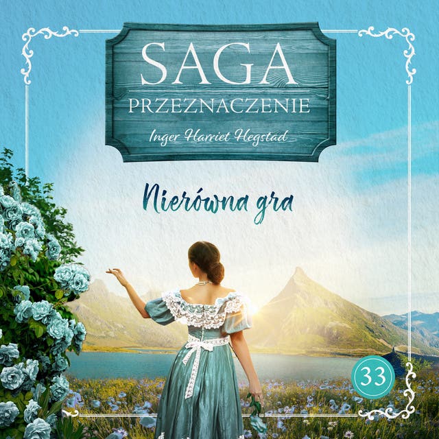 Nierówna gra – okładka audiobooka, autor Inger Harriet Hegstad