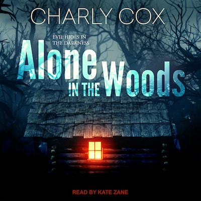 Alone in the Woods – omslag til lydbogen af Charly Cox