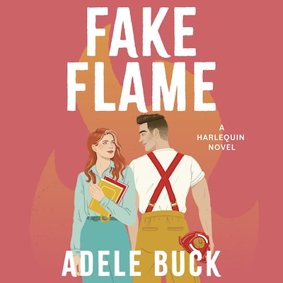 Fake Flame – omslag til lydbogen af Adele Buck