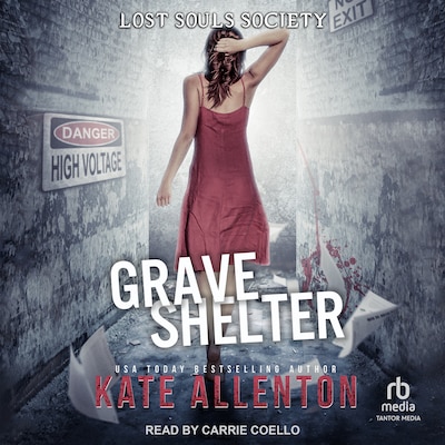 Grave Shelter – omslag til lydbogen af Kate Allenton