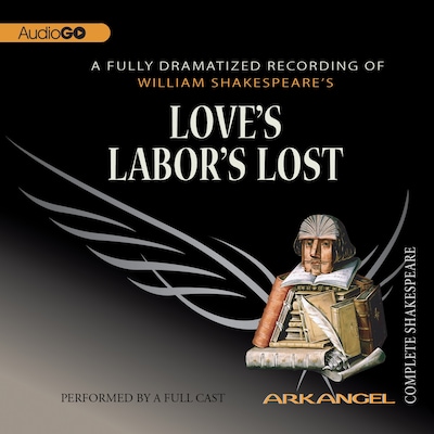 Love’s Labor’s Lost – omslag til lydbogen af William Shakespeare