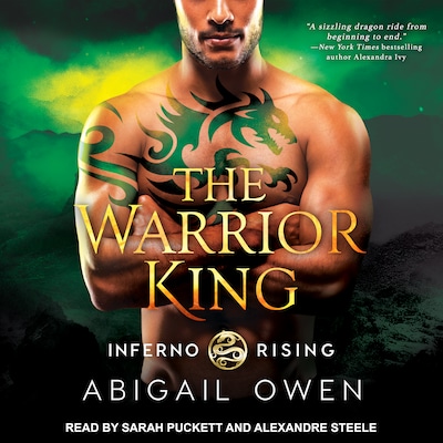 The Warrior King – omslag til lydbogen af Abigail Owen