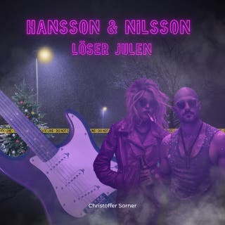 Hansson & Nilsson löser julen – omslag till ljudboken av Christoffer Sorner