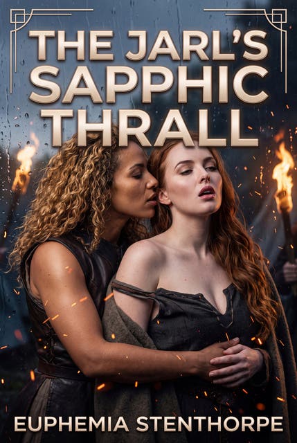 The Jarl's Sapphic Thrall: A Filthy Lesbian Norse Ownership Romance – omslag til lydbogen af Euphemia Stenthorpe