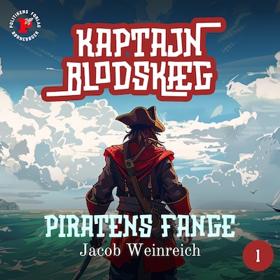 Piratens fange – omslag til lydbogen af Jacob Weinreich