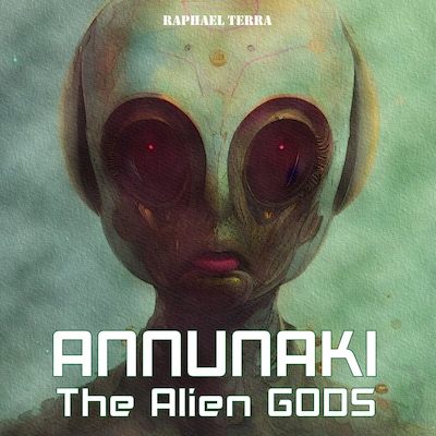 Annunaki: The Alien Gods – omslag til lydbogen af Raphael Terra