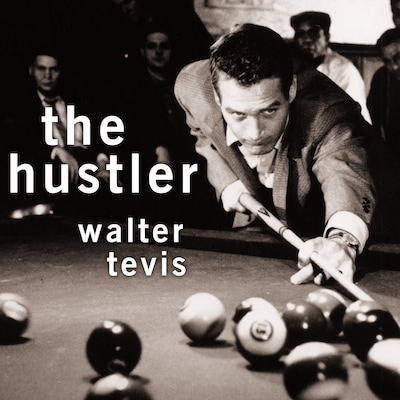 The Hustler – omslag til lydbogen af Walter Tevis