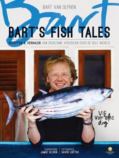 Bart's Fish Tales – omslag van het luisterboek van Bart van Olphen