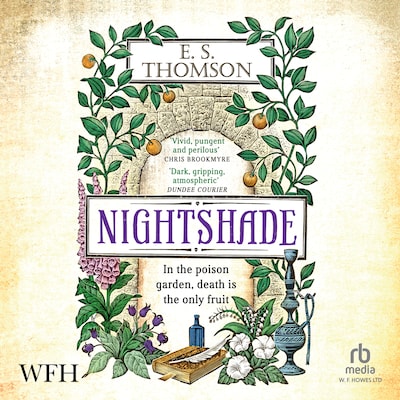 Nightshade – omslag til lydbogen af E S Thomson