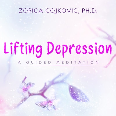 Lifting Depression – omslag til lydbogen af Zorica Gojkovic Ph.D.