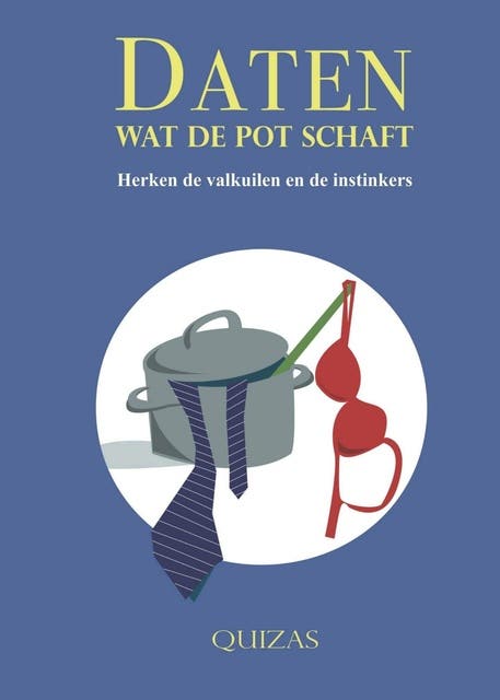 Daten wat de pot schaft: herken de valkuilen en de instinkers – omslag van het luisterboek van Quizas 1