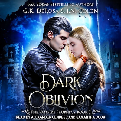 Dark Oblivion – omslag til lydbogen af G.K. DeRosa, J.N. Colon