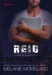 Reid. Prywatne imperium #4 – okładka audiobooka, autor Melanie Moreland
