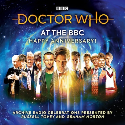 Doctor Who at the BBC Volume 9: Happy Anniversary – omslag til lydbogen af BBC