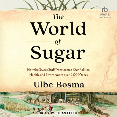 The World of Sugar – omslag til lydbogen af Ulbe Bosma