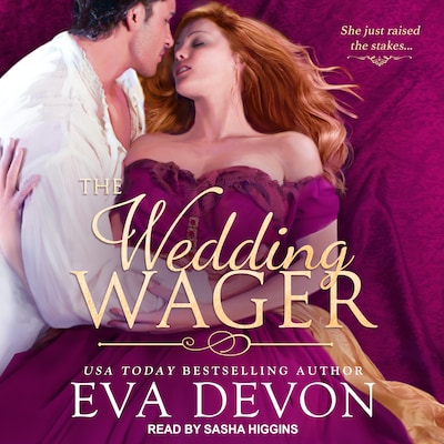 The Wedding Wager – omslag til lydbogen af Eva Devon