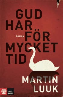 Gud har för mycket tid – omslag till ljudboken av Martin Luuk