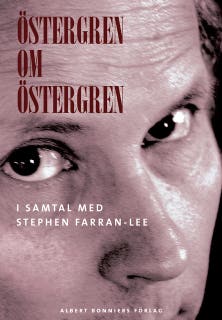 Östergren om Östergren – omslag till ljudboken av Stephen Farran-Lee