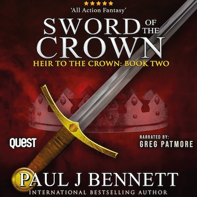 Sword of the Crown – omslag til lydbogen af Paul J Bennett