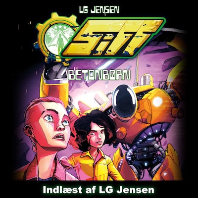 SIFF #3: Betonbørn – omslag til lydbogen af LG Jensen
