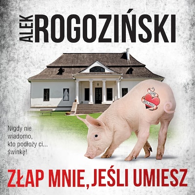 Złap mnie, jeśli umiesz – okładka audiobooka, autor Alek Rogoziński