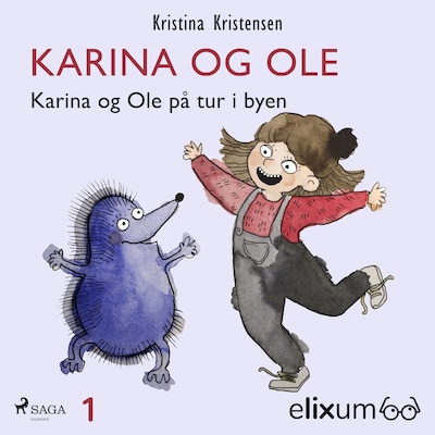 Karina og Ole 1 – omslag til lydbogen af Kristina Kristensen