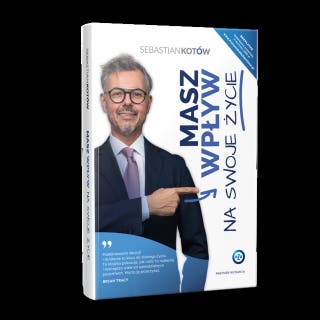 Masz wpływ na swoje życie – okładka audiobooka, autor Sebastian Kotów