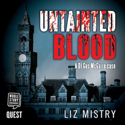 Untainted Blood – omslag til lydbogen af Liz Mistry