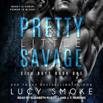 Pretty Little Savage – omslag til lydbogen af Lucy Smoke