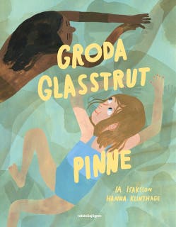 Groda glasstrut pinne – omslag till ljudboken av Ia Isaksson