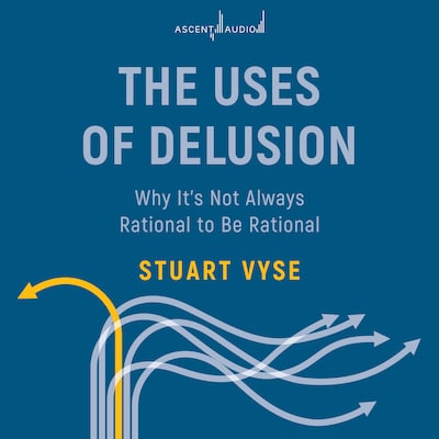 The Uses of Delusion – omslag til lydbogen af Stuart Vyse