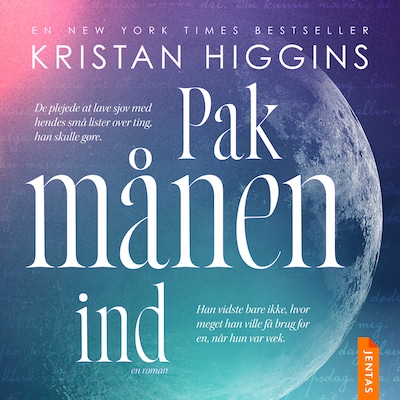 Pak månen ind – omslag til lydbogen af Kristan Higgins