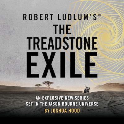 Robert Ludlum's™ The Treadstone Exile – omslag til lydbogen af Joshua Hood