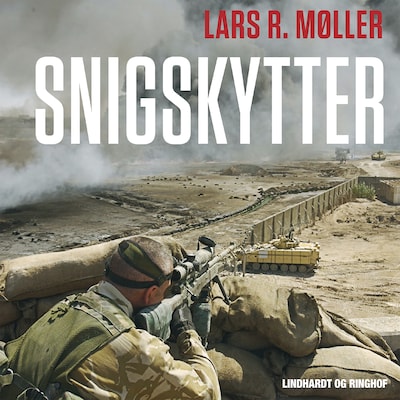 Snigskytter – omslag til lydbogen af Lars Reinhardt Møller