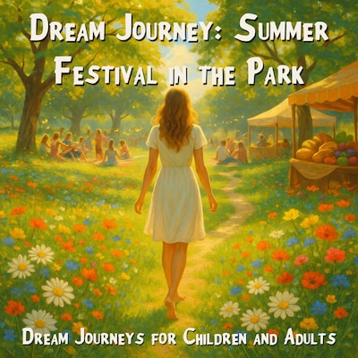 Dream Journeys for Children and Adults, Dream Journey: Summer Festival in the Park (Unabridged) – omslag til lydbogen af Claudia Schröder